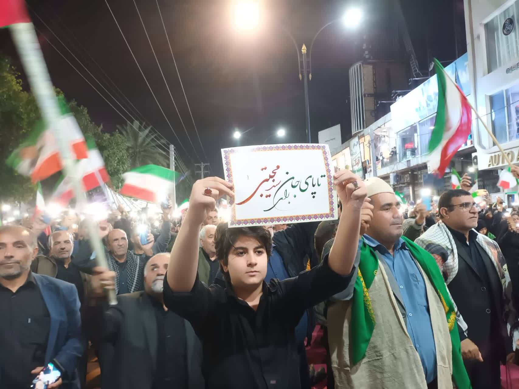 حضور فعال دانش آموزان بهبهانی در هفدهمین اجتماع اقتدار