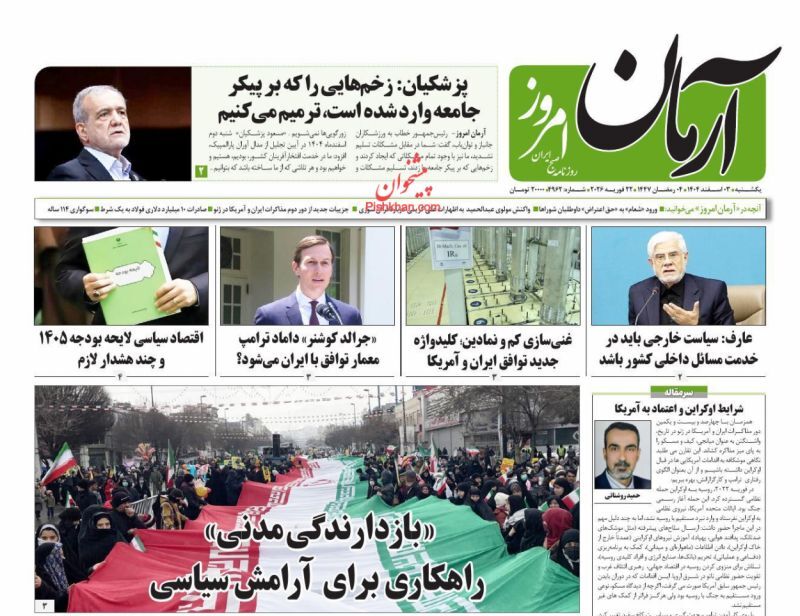آرمان امروز