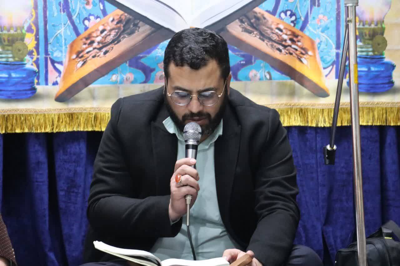 مراسم جرخوانی قرآن کریم در ماهدشت
