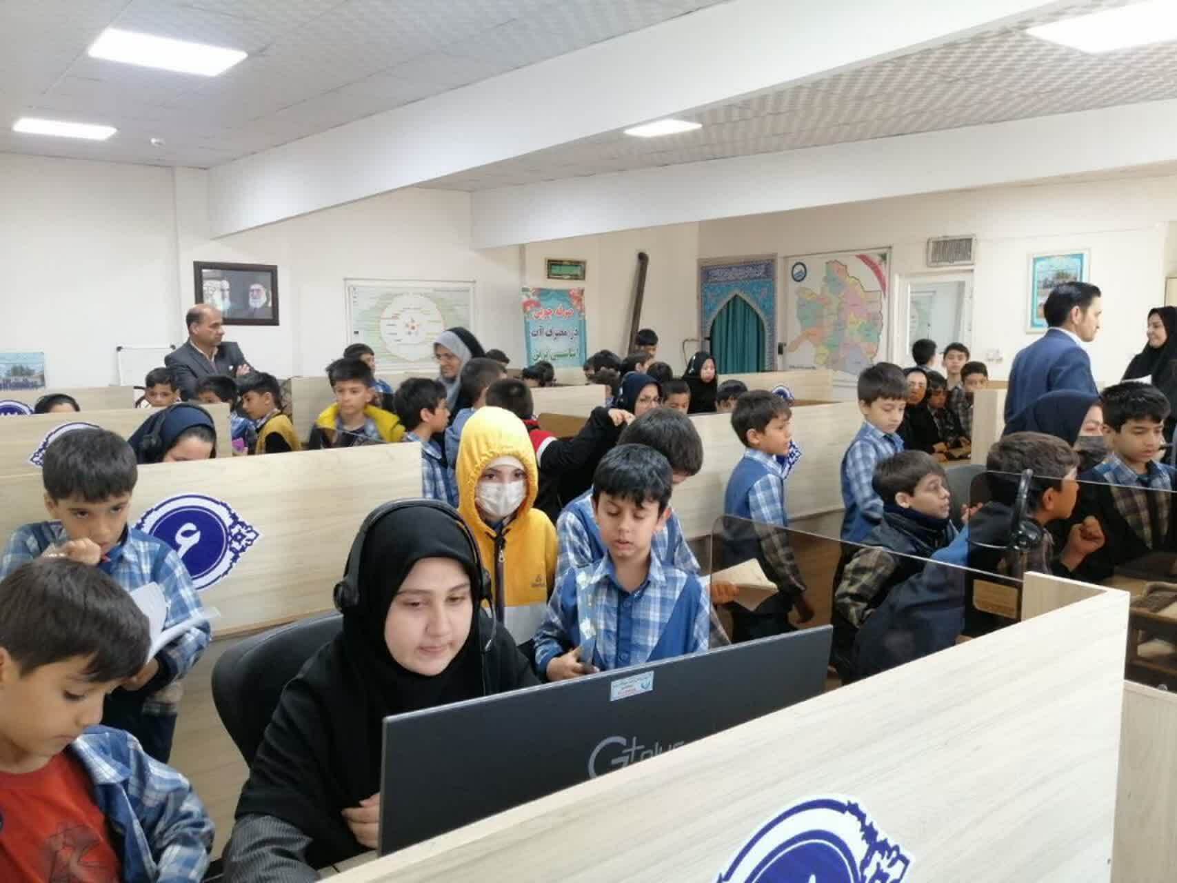 بازدید سفیران آب از تأسیسات آبرسانی آبفا