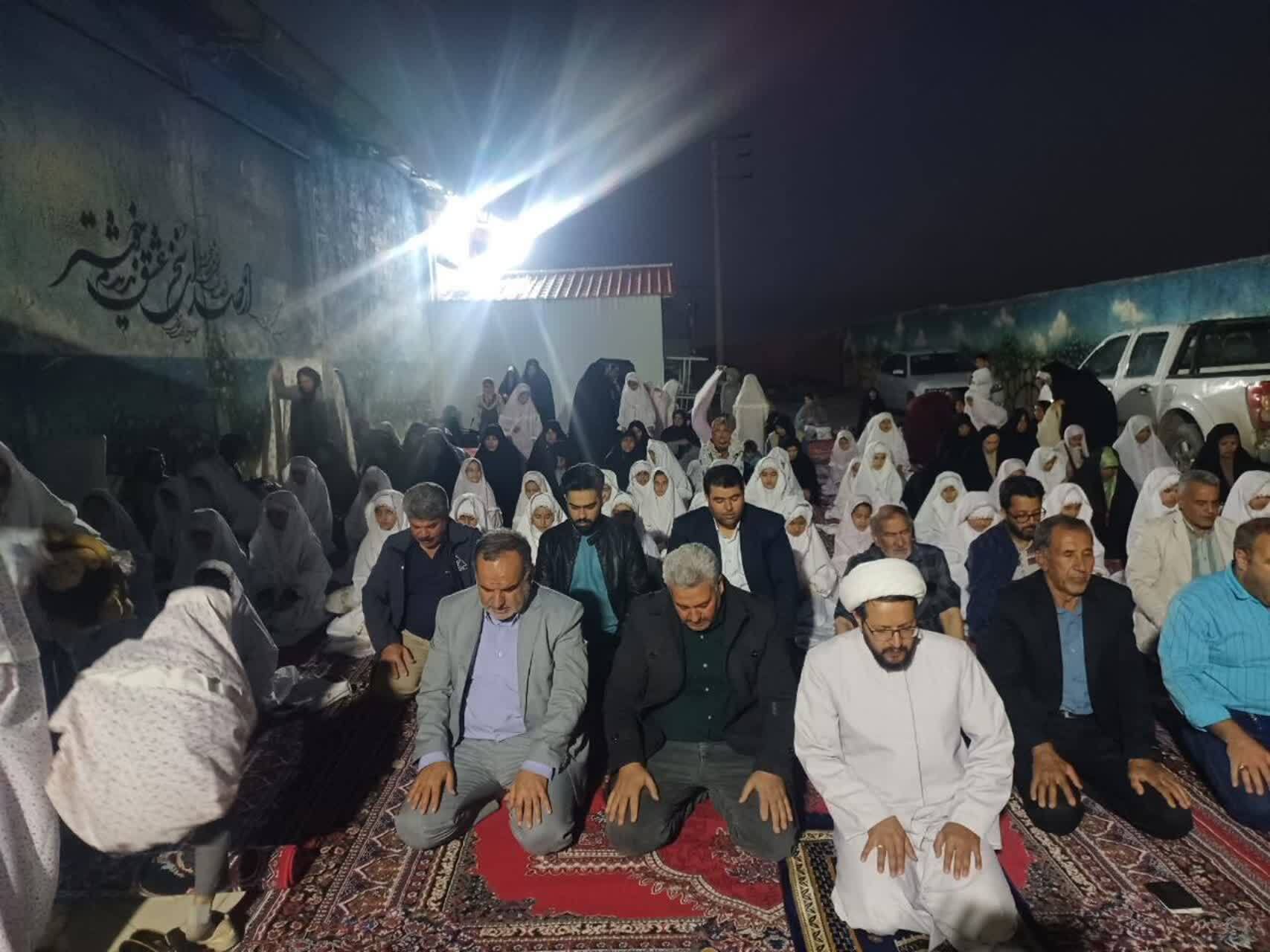 برگزاری آیین معنوی &laquo;جشن سحرخیزان کوچک&raquo; ویژه دختران مکلف در نیشابور