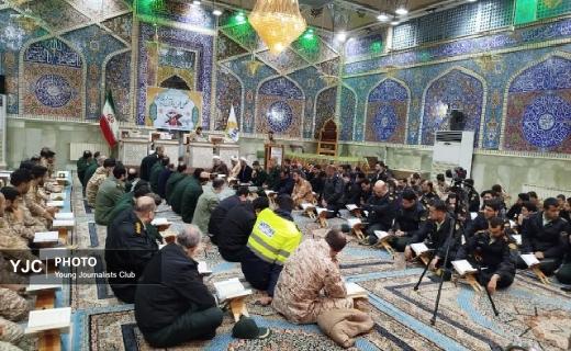 محافل انس با قرآن در حرم سلطان سید جلال&zwnj;الدین اشرف +تصاویر