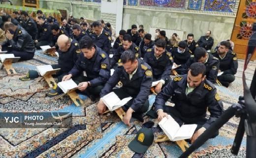 محافل انس با قرآن در حرم سلطان سید جلال&zwnj;الدین اشرف +تصاویر