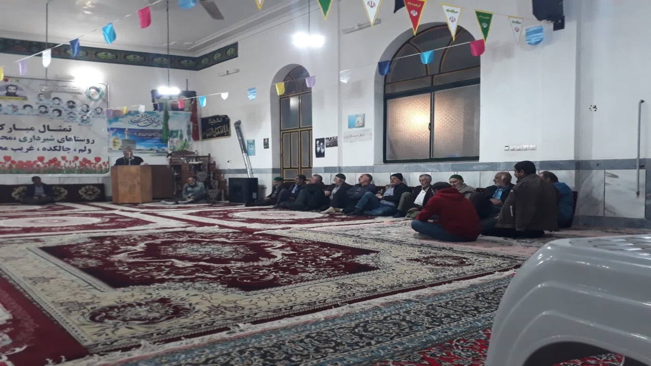 گرامیداشت ماه مبارک رمضان در روستای شیرداری + عکس