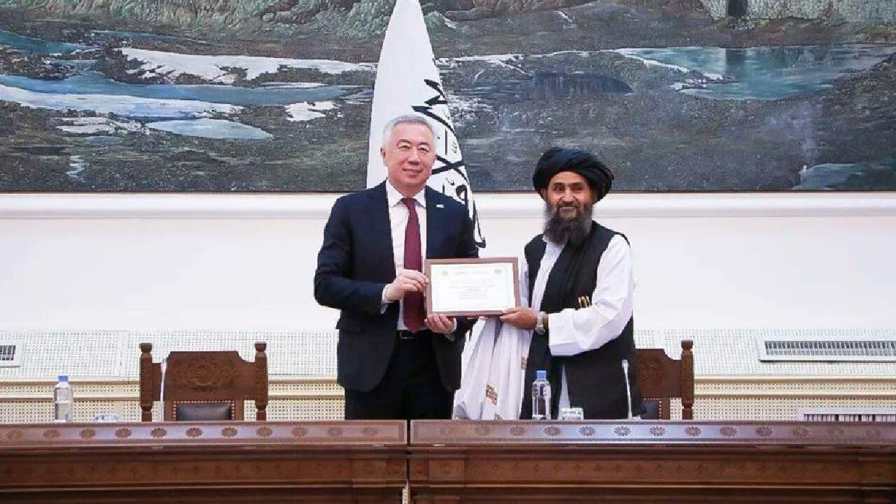 دیدار مقامات طالبان و قزاقستان در کابل