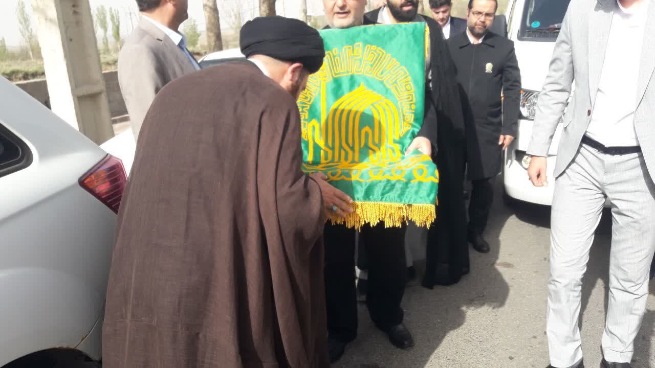 مراسم استقبال از خادمان بارگاه ملکوتی امام رضا(ع)