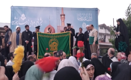 شمیم عطر رضوی در آسمان گیلان /  اینجا  دل ها به پنجره فولاد گره خورد/ منتشر نشود