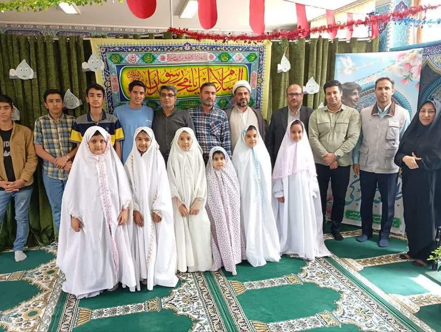 مراسم جشن تکلیف دانش آموزان