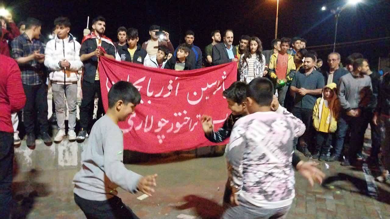 جشن قهرمانی تیم تراکتور