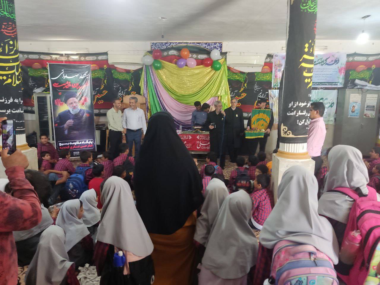 مراسم جشن دهه کرامت در شهرستان خنج