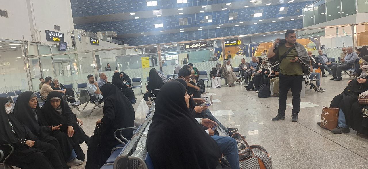 تأخیر ۷ ساعته پرواز نجف _ تهران/ هیچ کس پاسخگو نیست
