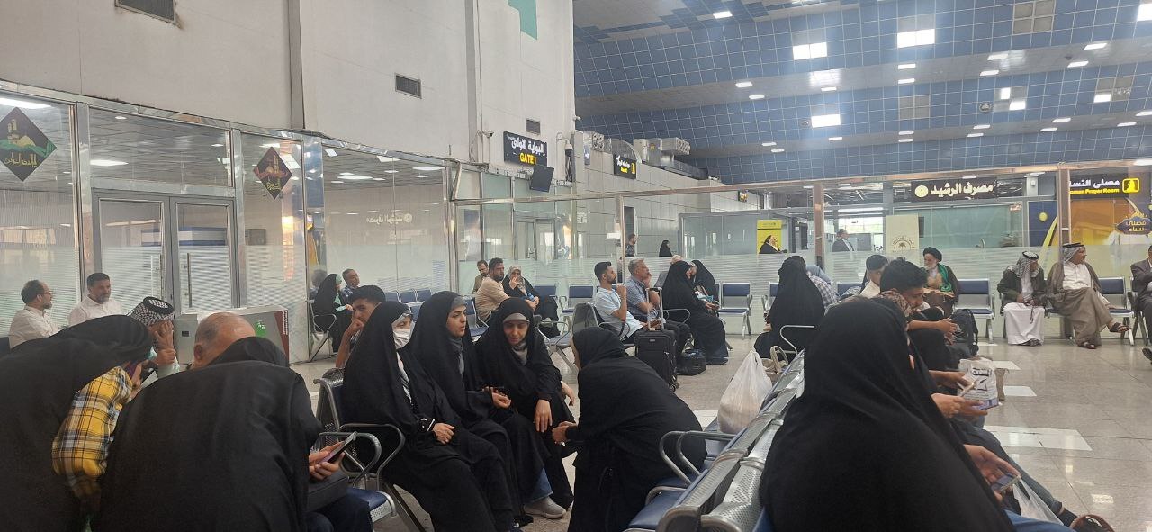 تأخیر ۷ ساعته پرواز نجف _ تهران/ هیچ کس پاسخگو نیست