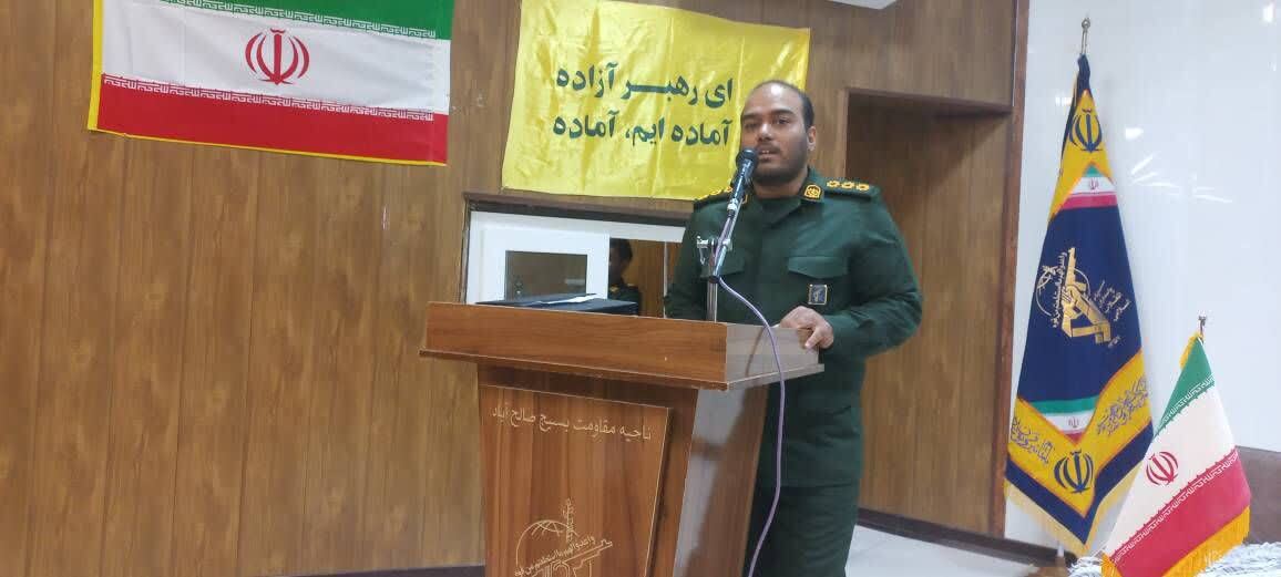تجلیل از فعالان برتر جهادی در عرصه های برتر جهادی در صالح آباد