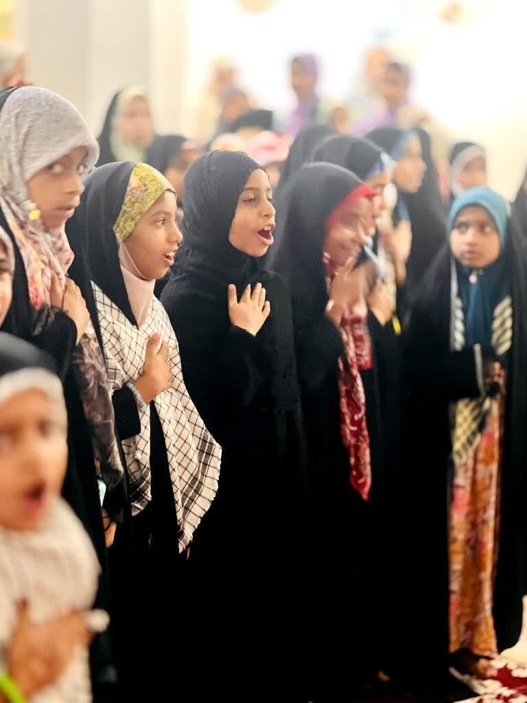 برگزاری جشن ویژه دختران فاطمی در گورزانگ برگزاری جشن ویژه دختران فاطمی در گورزانگ