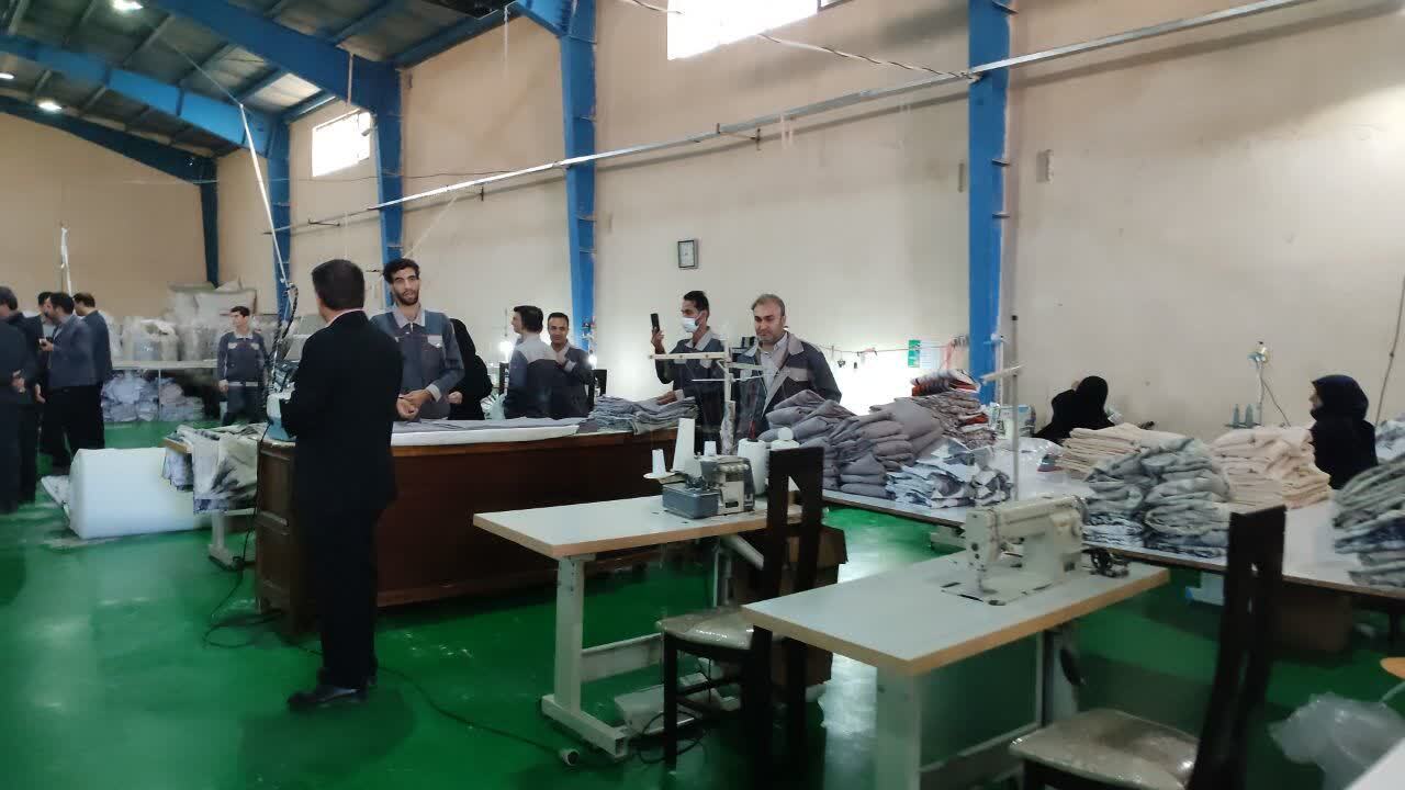افتتاح شرکت تولیدی لیان دوخت الوند در شهرک صنعتی بهاران افتتاح شرکت تولیدی لیان دوخت الوند در شهرک صنعتی بهاران