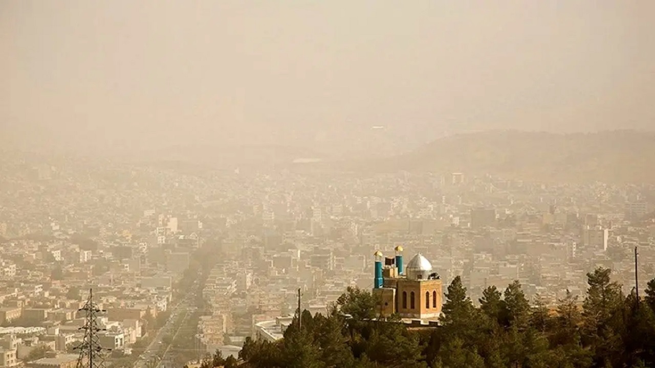 هوای کامیاران در شرایط خطرناک / پنج شهر دیگر ناسالم