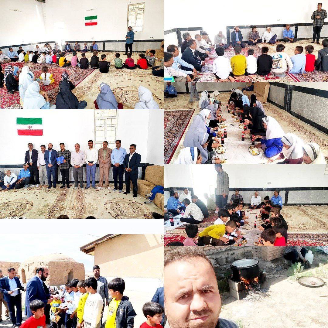 جشن فارغ التحصیلی دانش آموزان روستایی