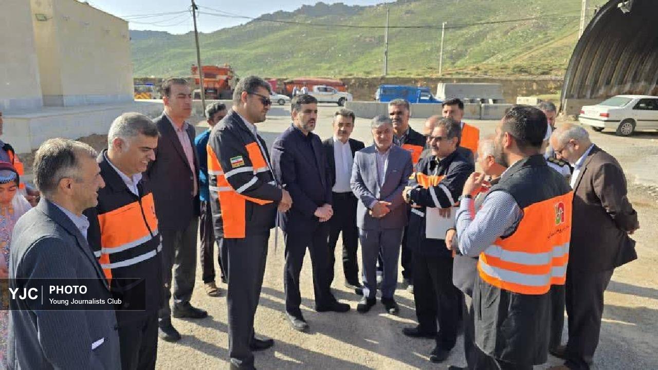 بازدید معاون وزیر راه و شهرسازی از راهدارخانه گوشنگلی