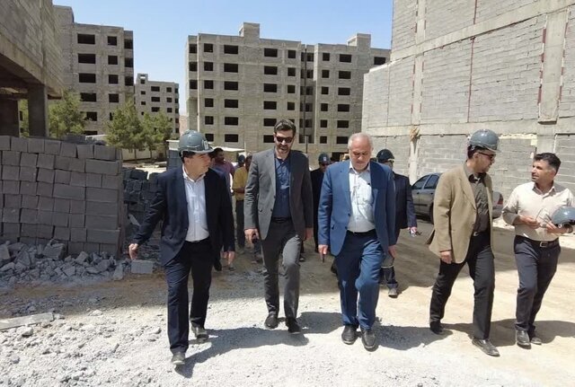 ۲۰۰ هزار واحد مسکونی نهضت ملی در دست ساخت بنیاد مسکن