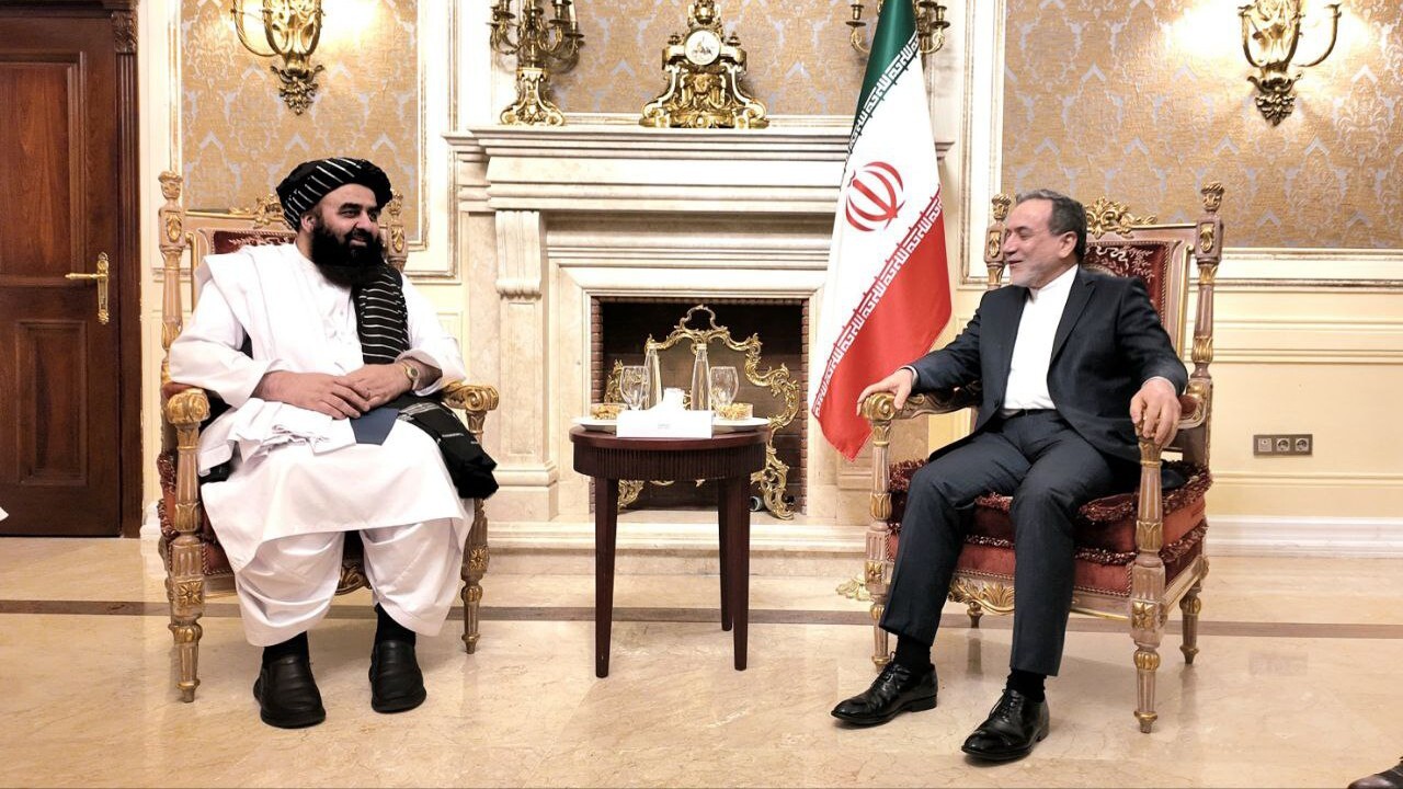 دیدار وزرای خارجه ایران و طالبان در تهران