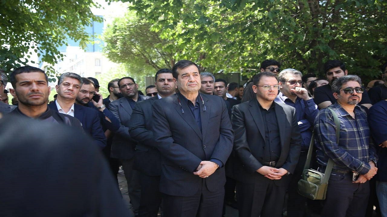 برگزاری مراسم تشییع پیکر مرحوم حمیدرضا درجاتی