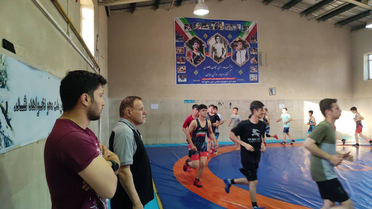 تمرینات حرفه ای ورزشکاران