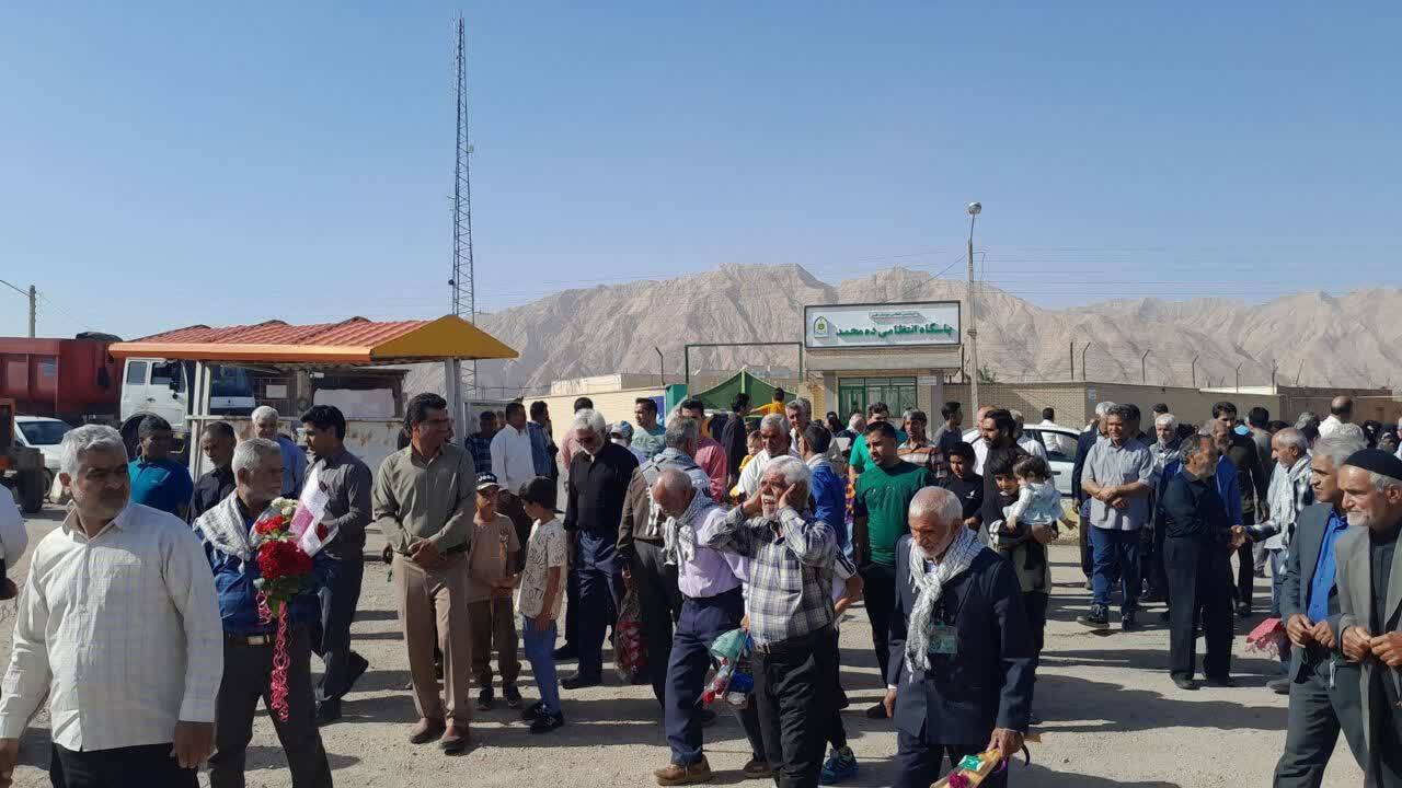 مراسم استقبال از کاروان زیارتی عتبات عالیات