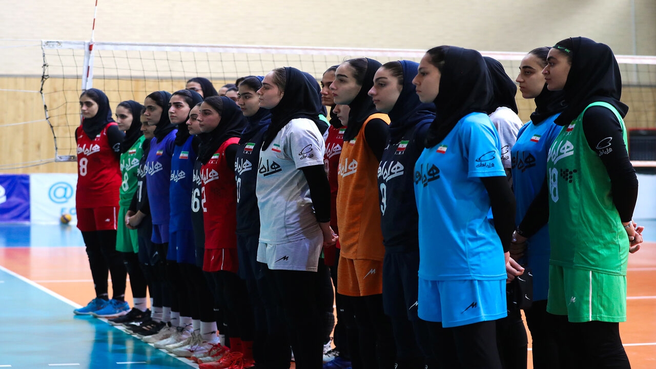 دعوت از ۲۰ والیبالیست به اردوی تیم نوجوانان دختر