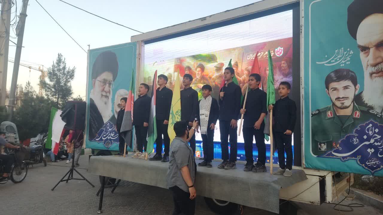 سوگواری قمی&zwnj;ها در اولین مراسم سالگرد شهدای خدمت