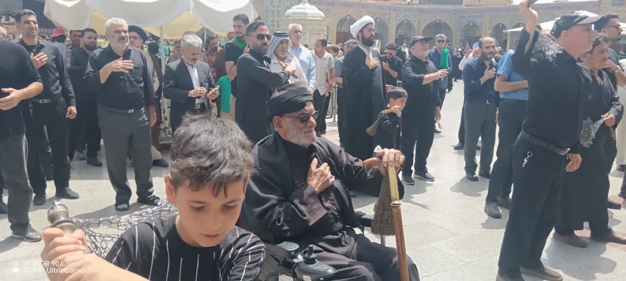 حال و هوای حرم حضرت معصومه (س) در سالروز شهادت امام جعفرصادق (ع)