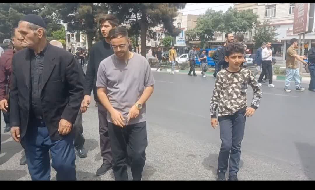 مراسم سوگواری در ماهدشت