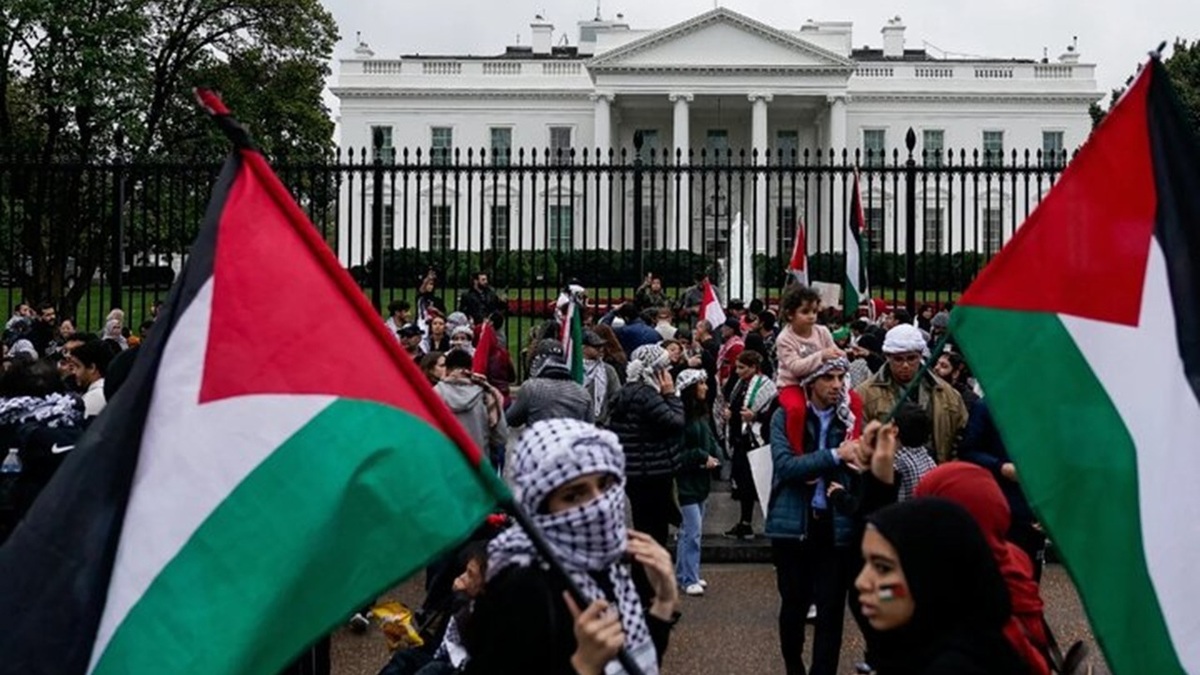 تصاویری از تظاهرات حمایت از فلسطین در استکهلم