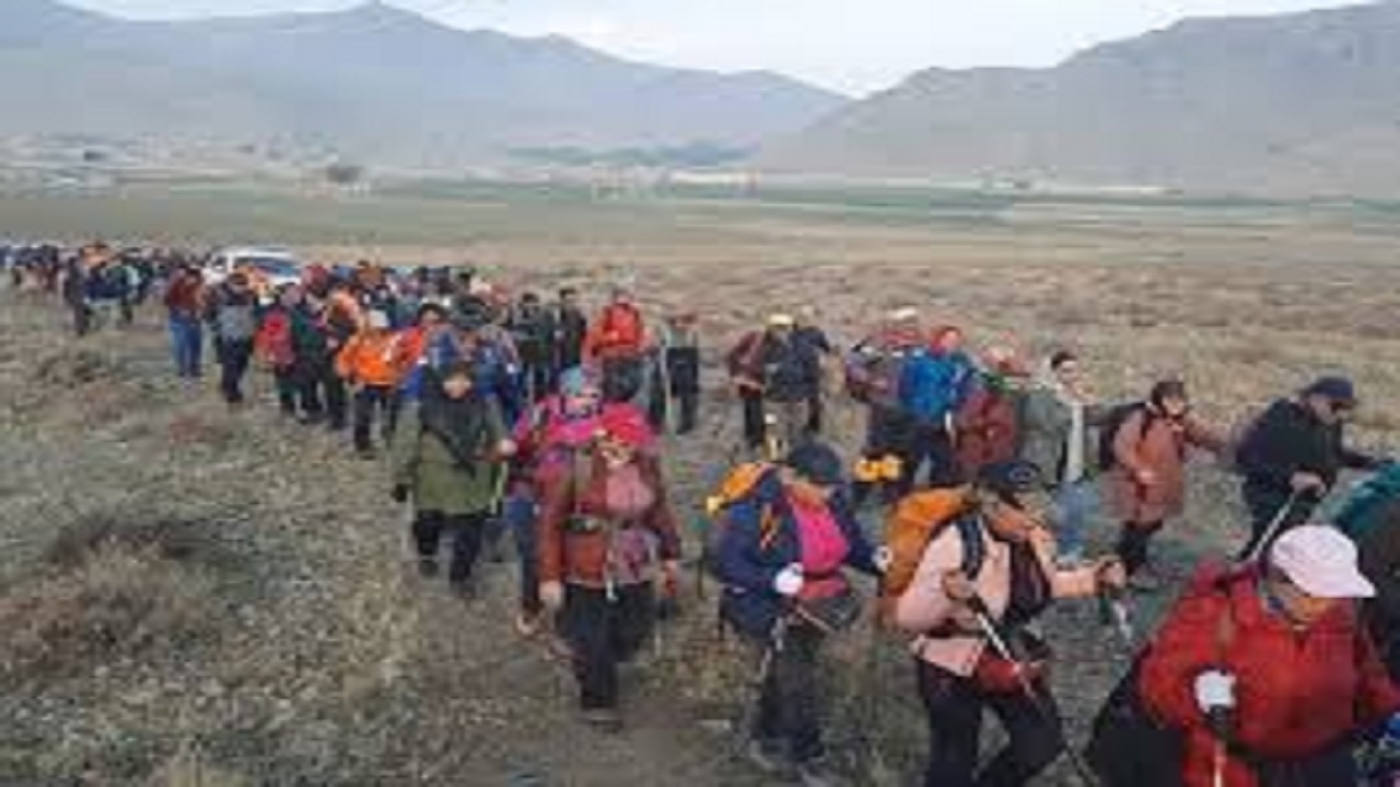 برگزاری همایش بزرگ کوهپیمایی وطبیعت گردی خانوادگی در منطقه یکانات یامچی
