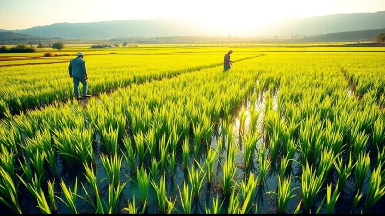 اجرای طرح جهش تولید برنج برای نخستین بار در مازندران