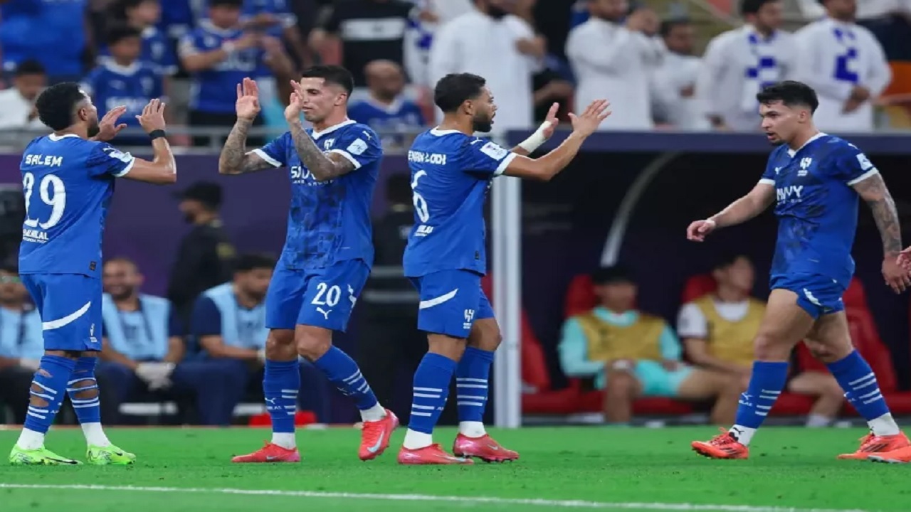صحنه ای از بازی الهلال صحنه ای از بازی الهلال
