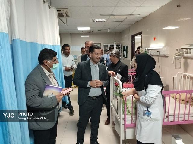 وضعیت بیمارستان امام خمینی دهدشت در شأن مردم نیست
