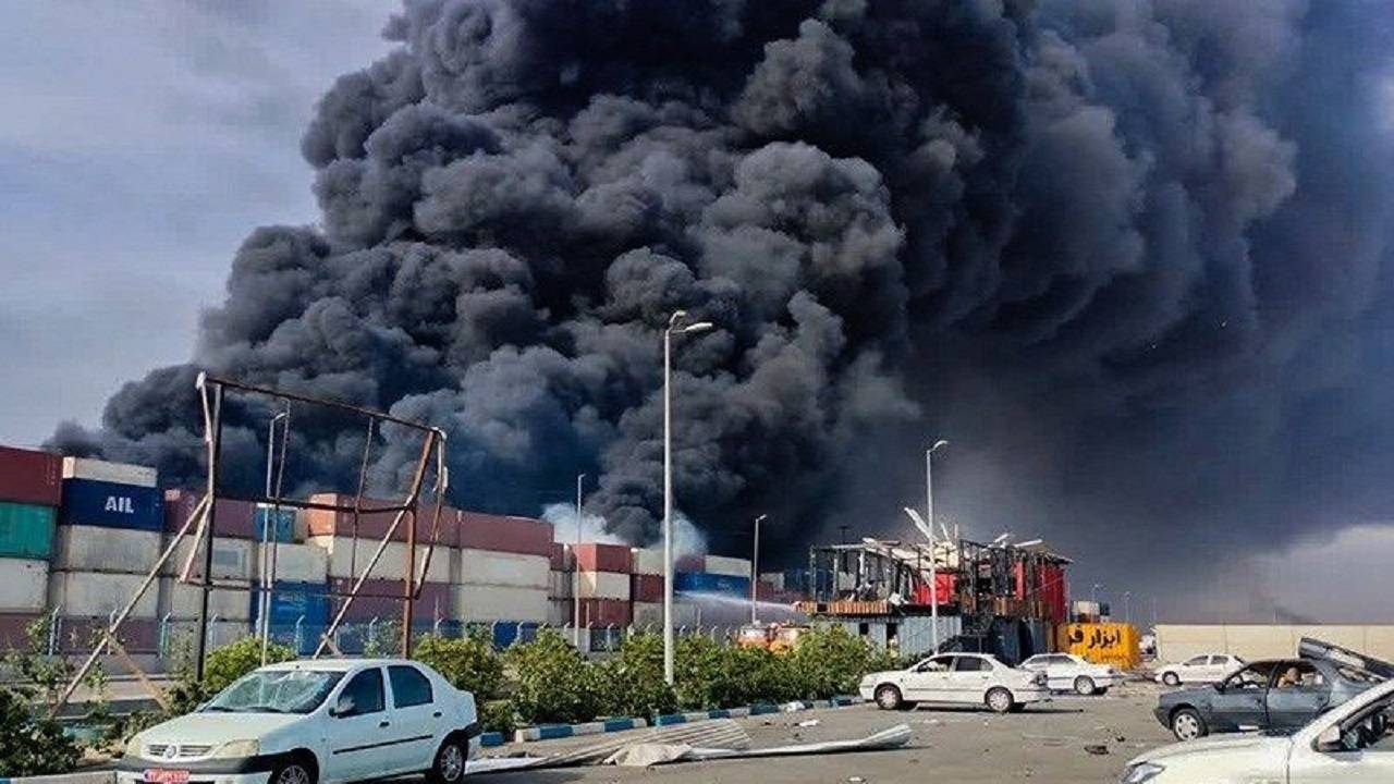 مراسم گرامیداشت حادثه دیدگان انفجار در بندرشهید رجایی بندرعباس