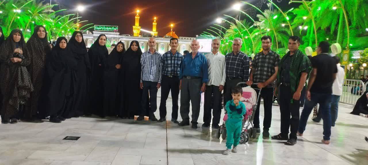 زاران در حرم بین الحرمین به مناسبت دهه کرامت