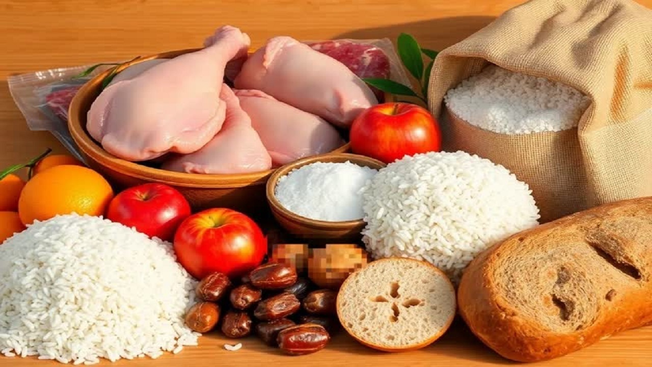 توزیع بیش از یک هزار و ۵۰۰ تن کالای اساسی در ساری
