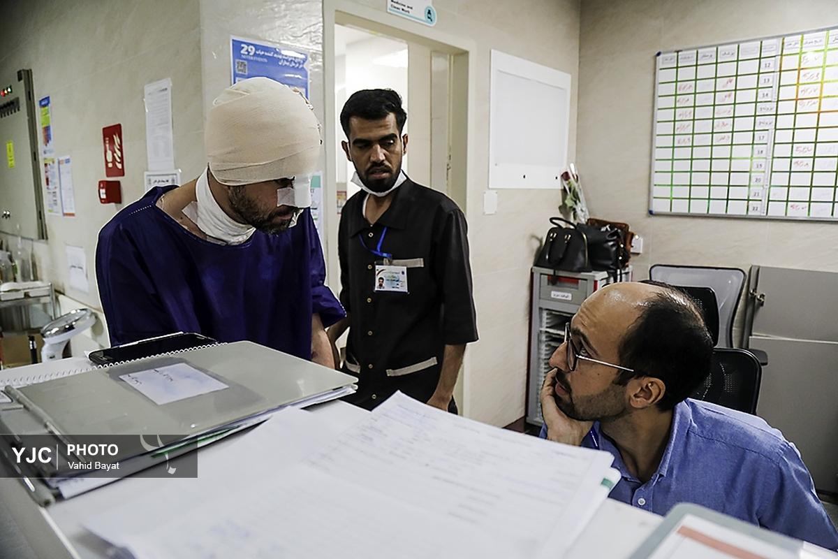 حادثه انفجار گاز در اهواز