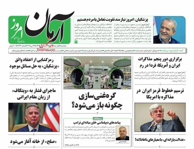 آرمان امروز