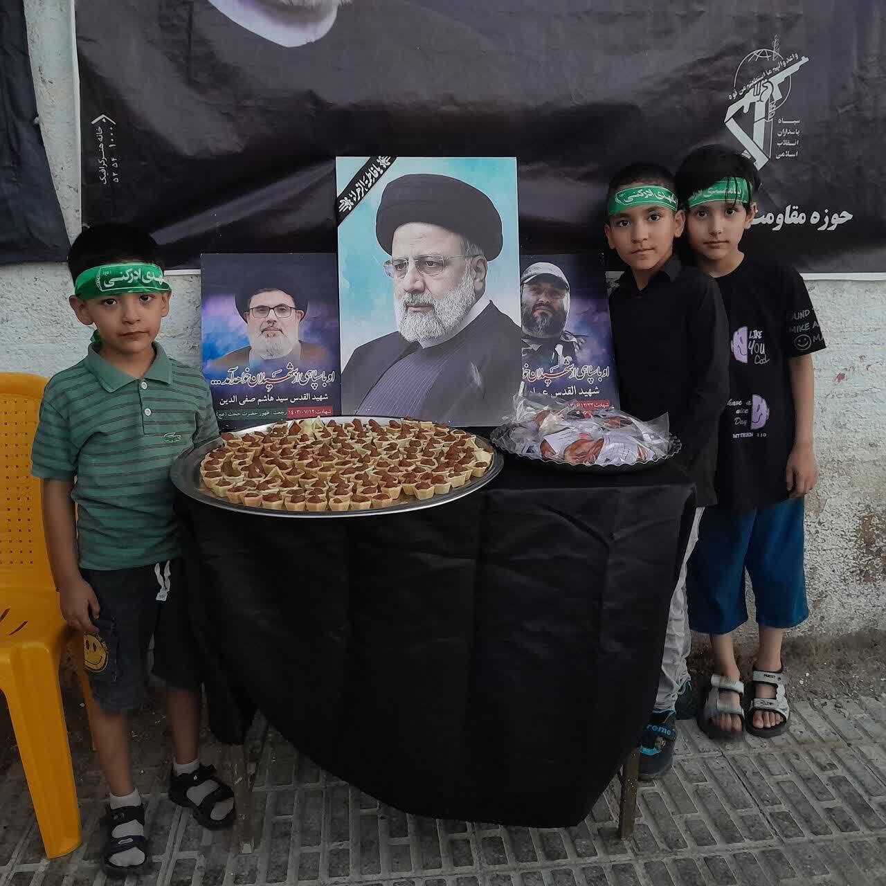برپایی ایستگاه صلواتی