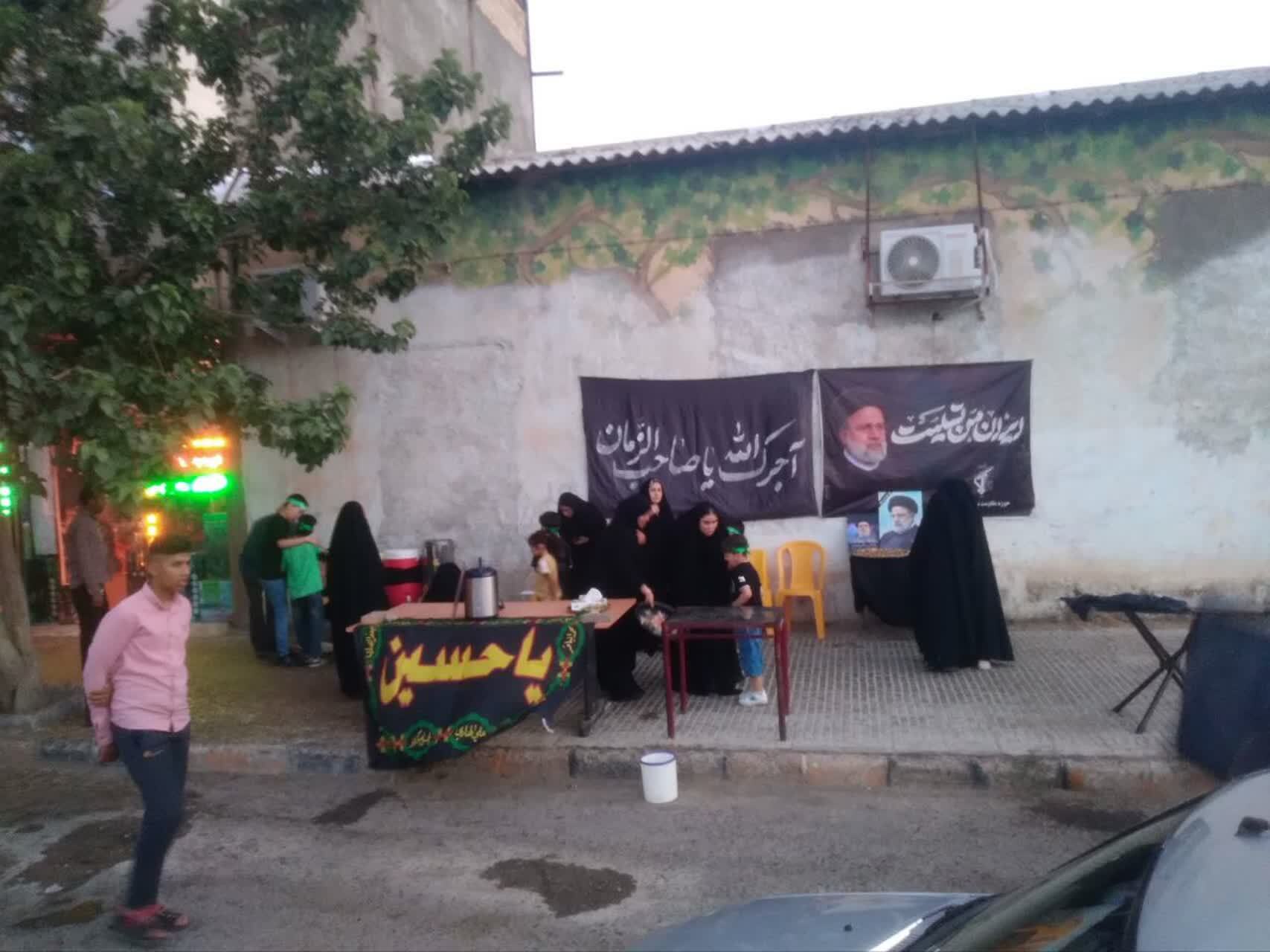 برپایی ایستگاه صلواتی مردمی کودکان