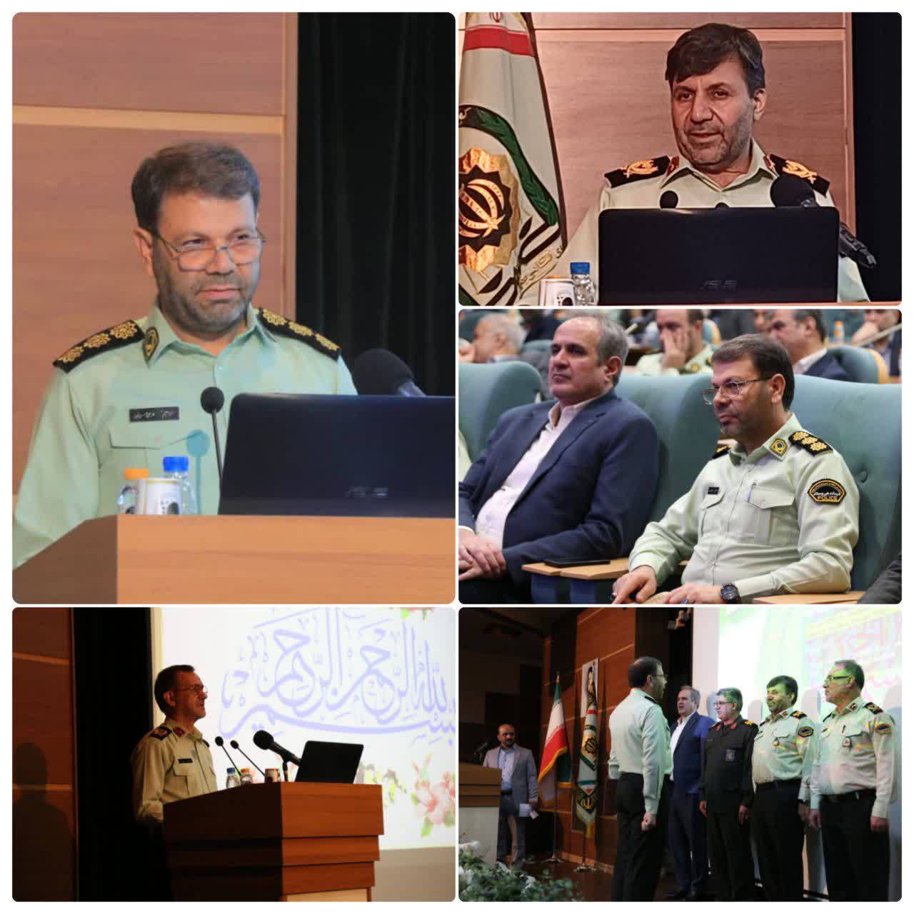 مراست تکریم و معارفه فرمانده پلیس فرودگا های کشور