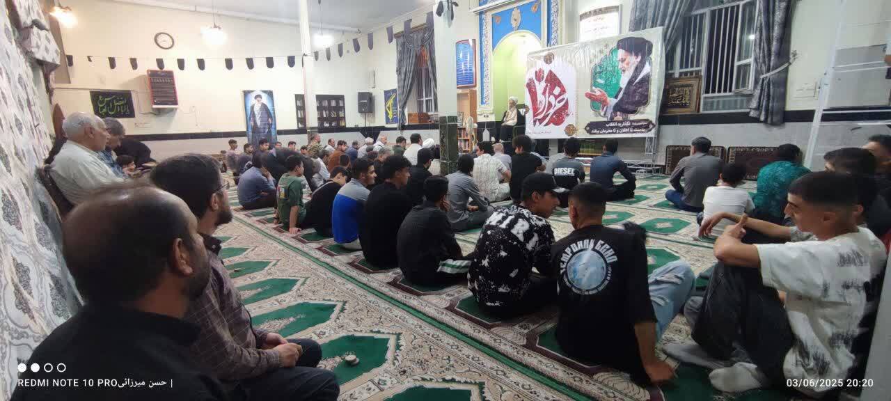 گرامیداشت سی و ششمین سالگرد امام خمینی (ره) در صالح آباد