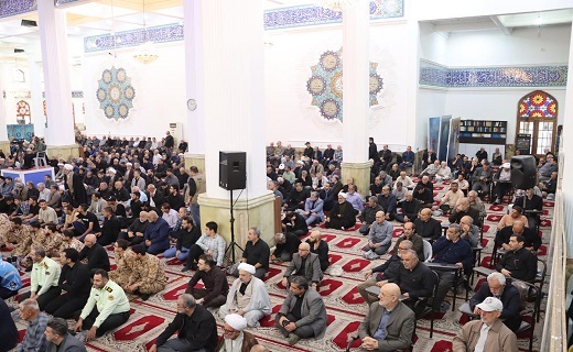 مراسم سی&zwnj;وششمین سالگرد ارتحال امام خمینی (ره) در مصلای رشت