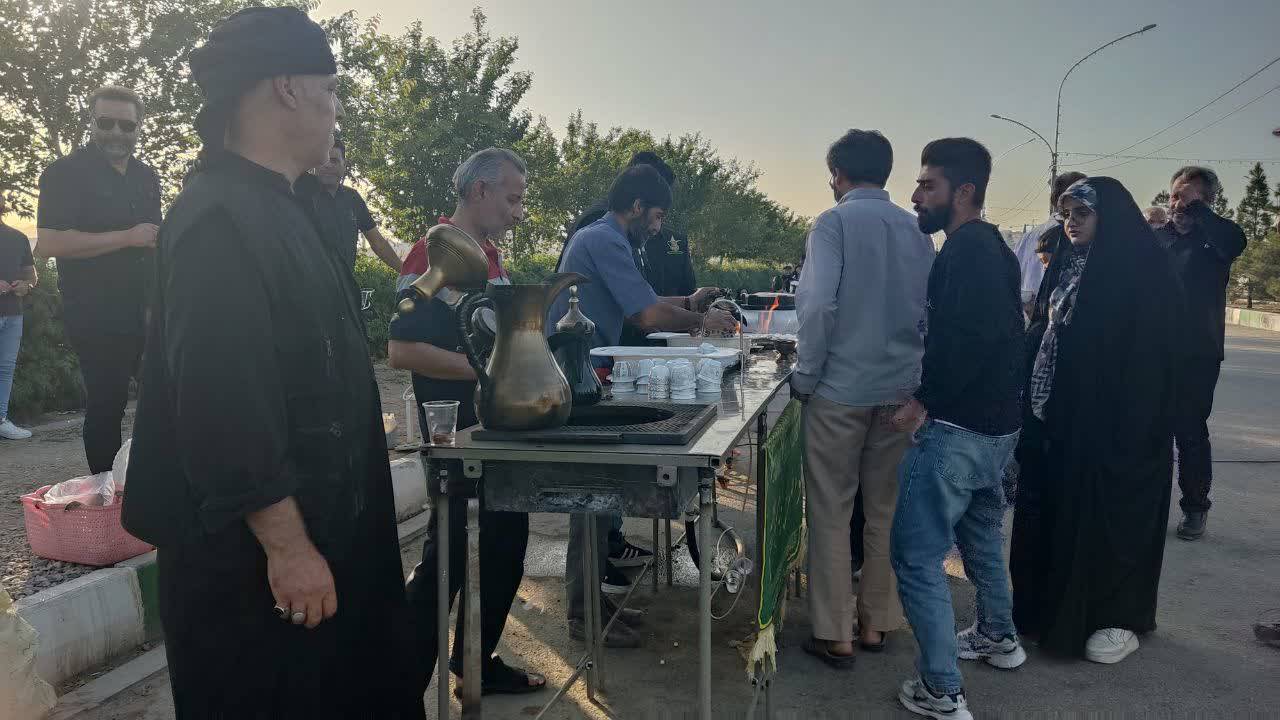 برپایی ایستگاه صلواتی