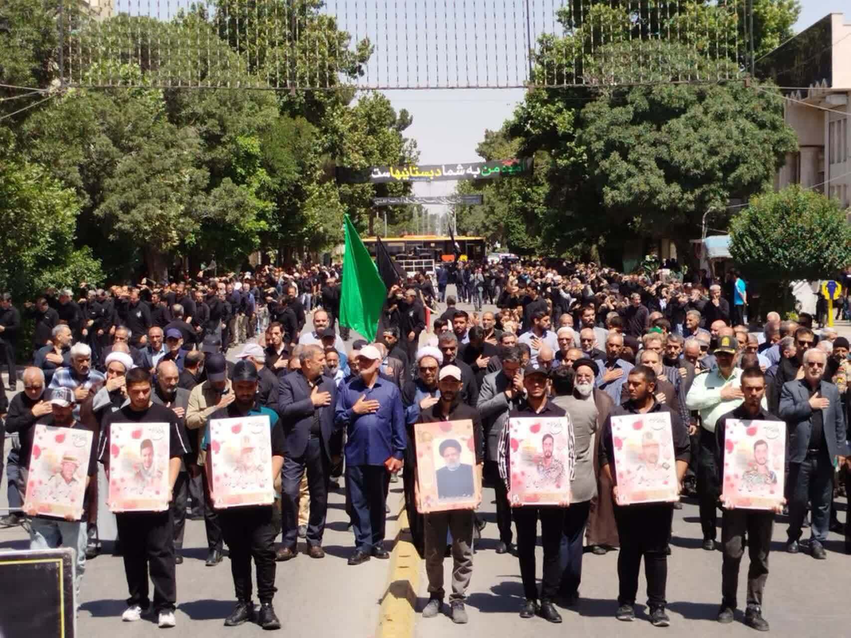 مراسم سوگواری امام راحل در نیشابور