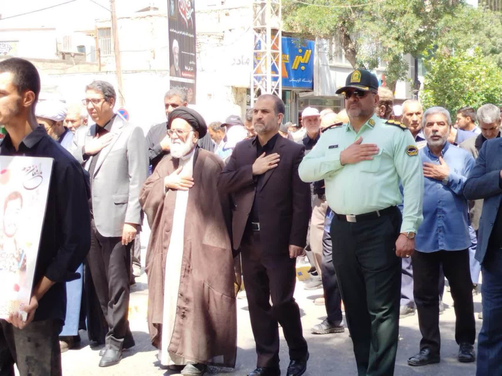 نیشابور در سالروز رحلت امام خمینی (ره) رنگ و بوی عزا گرفت