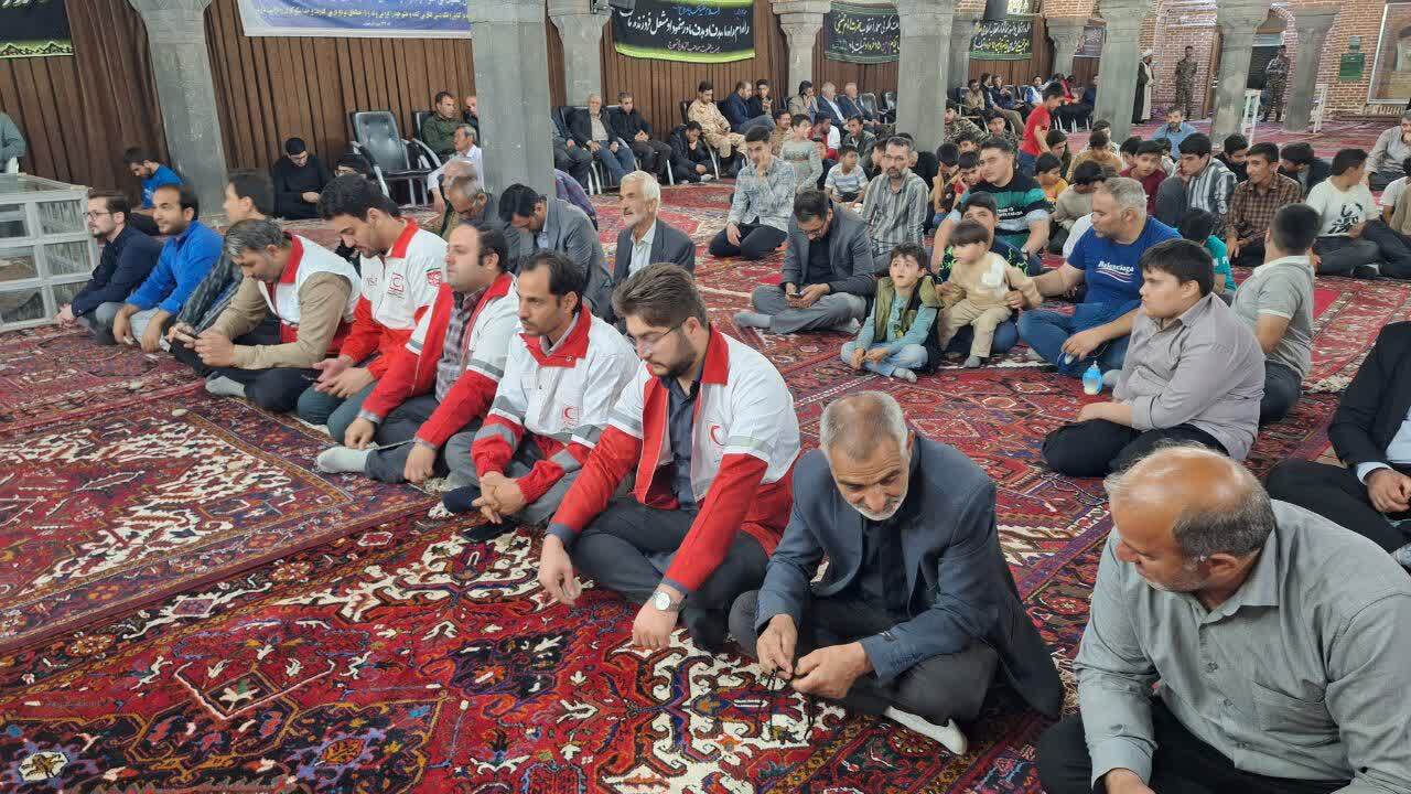 مراسم سوگواری در تسوج